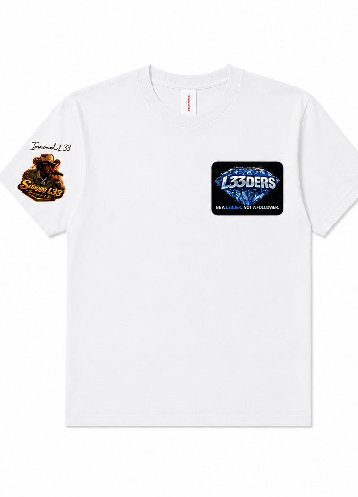 Autographed "Peri N>t Period" and "L33der" Shirts
