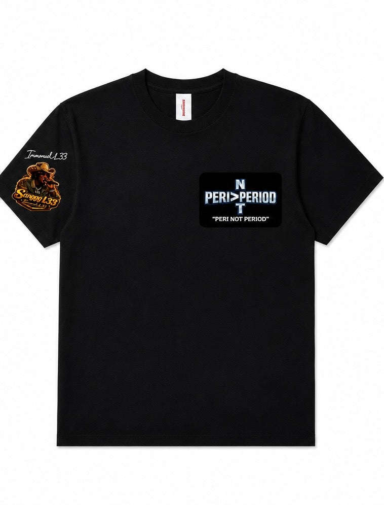 Autographed "Peri N>t Period" and "L33der" Shirts